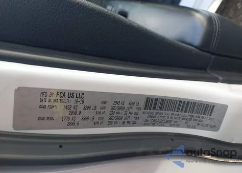 2019 Dodge Durango Gt Plus Awd z USA, uszkodzony, nr VIN 1C4RDJDG2KC536202